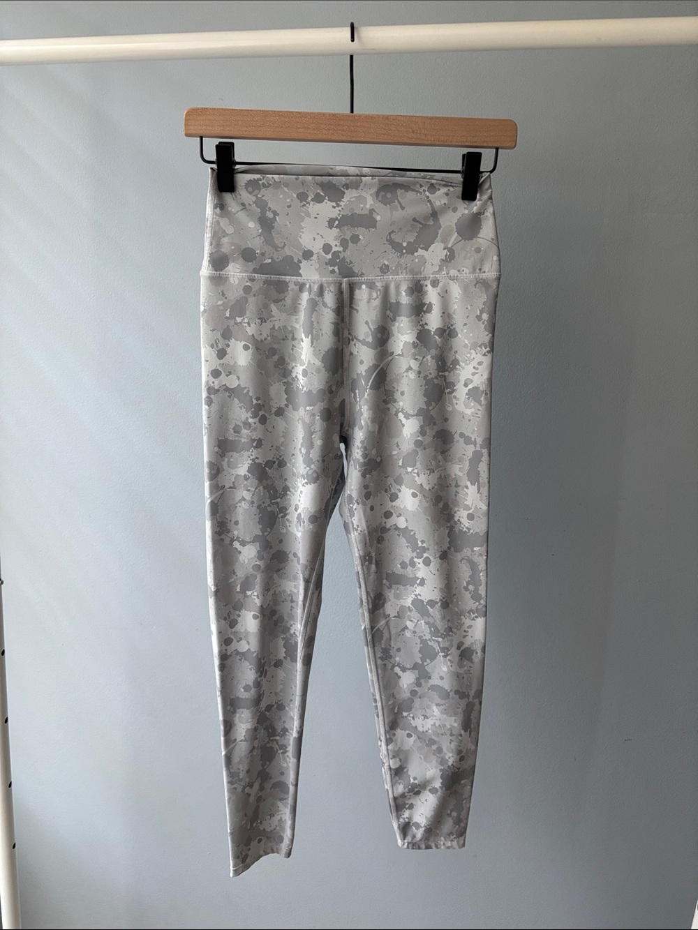 BSP Gray Splash/Camo-Print Leggings